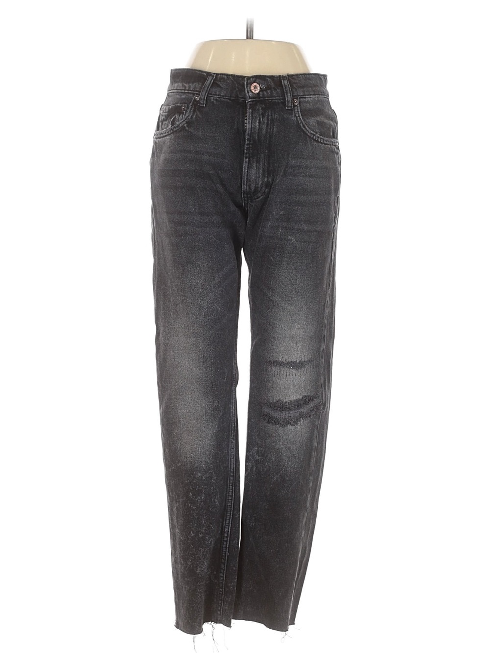 We The Free Women's Faded Black Straight-Leg Jeans